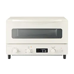 コイズミ マイコン式4枚焼きオーブントースター ホワイト KOS1237W
