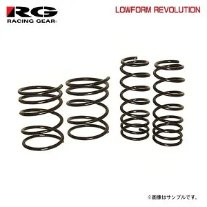 RG レーシングギア ダウンサス パッソ KGC15 1KR-FE H16.6～H22.2 4WD 1.0L