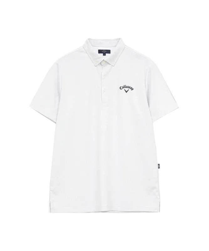 獲得ポイント99pt 【送料無料】キャロウェイ(Callaway) ゴルフウェア ポロシャツ 半袖 裏クールロゴプリントカノコ半袖ポロシャツ C26134109 【国内正規品】【2026年春夏モデル】 メンズ 1030 3L