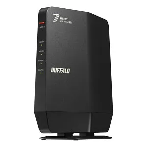 【25日は24時間限定クーポン配布】BUFFALO バッファローWi-Fi 7 11be 対応デュアルバンドWi-Fiルーター 5764+688Mbps AirStation ブラック WSR6500BE6P/DBK(2663313)送料無料