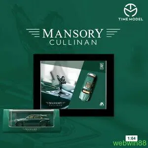 【送料無料】模型車 モデルカー ロールスロイスカリナンマンソリータイムモデルグリーンsep 2020 rr rolls royce cullinan mansory 164 time model green 8cm long