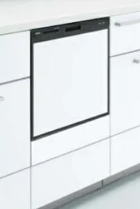 食器洗い乾燥機 リンナイ製（TOCLAS）5RKWC402CAB D600用W450 浅型パネル面材タイプ ブラック 【パネル面材別売】