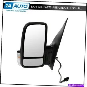 USミラー パワー加熱信号テクスチャブラックミラーLH左ドライバーサイド06-13スプリンター Power Heated Signal Textured Black Mirror LH Left Driver Side for 06-13 Sprinter【並行輸入品】