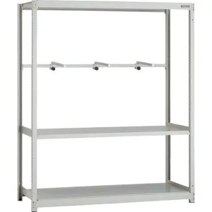 トラスコ中山 【別途送料】 TRUSCO スチールラック M2型軽中量棚 1460X600XH1800 3段 アーム1段 単体 M2-6563-A1 [1-149-7784]