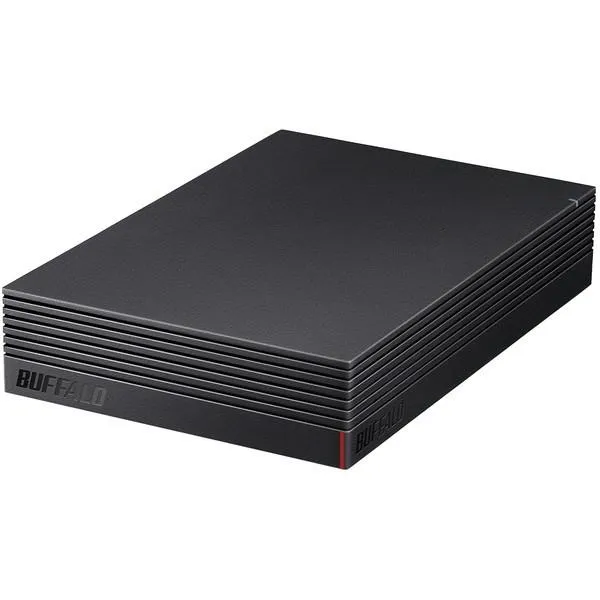 BUFFALO HD-EDS6U3-BE ブラック 外付けハードディスク(6TB・USB 3.2(Gen1)/USB 3.1(Gen1)/3.0/2.0)