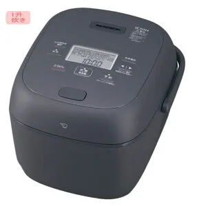 象印：圧力IH炊飯ジャー極め炊き(1升炊)(スレートブラック)/NW-BB18-BZ