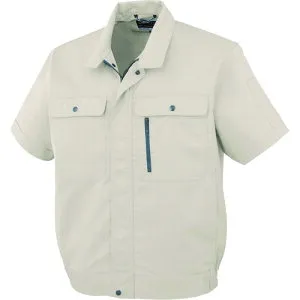 コーコス信岡（co-cos） 半袖ブルゾンH－190 3Sグレー 5L 【品番：H-190-3-5L】