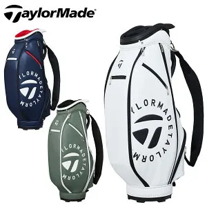 【在庫Whiteのみ】テーラーメイド ゴルフ サークルロゴ キャディバッグ UN747 TaylorMade 2025