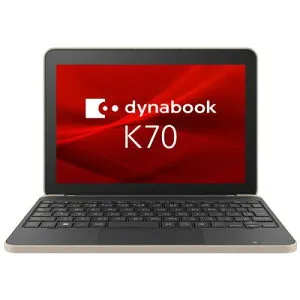 Dynabook A6K2HYW8314B 【法人販売不可】dynabook K70/HY （Celeron N4500/8GB/eMMC・64GB/Win11ProEdu/10.1型/SIMスロットなし/ペンなし）