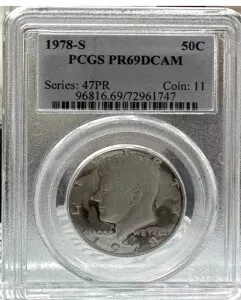 =+1978 S PCGS PR69 DCAM 50セント ケネディ ハーフダラー シリーズ 47PR #360
