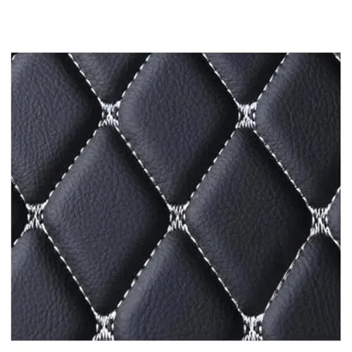 ラゲッジマット S W221 W222 C217 W223 Pu レザー車のトランクマットカーペット 車用トランクマット(Black white,S 2014-2019)