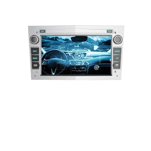ワイヤレス carPlay アンドロイド自動表示 カーラジオマルチメディア4G 64G 用のオペル用 用のアストラ用 用のベクトラ用 ボクスホール アンタラ用 用のザフィーラ用 用のコルサ用 CD ヴィヴァロ用(Silver,4 64G)
