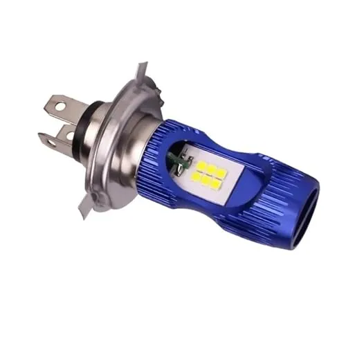 DC9 ? 80V 12W 1200LM オートバイ LED ヘッドライト電球 H4 P43t 3200-6500K ホワイトイエローハイディップビーム Motobike ナイトライト。 プラグアンドプレイ式ヘッドライト