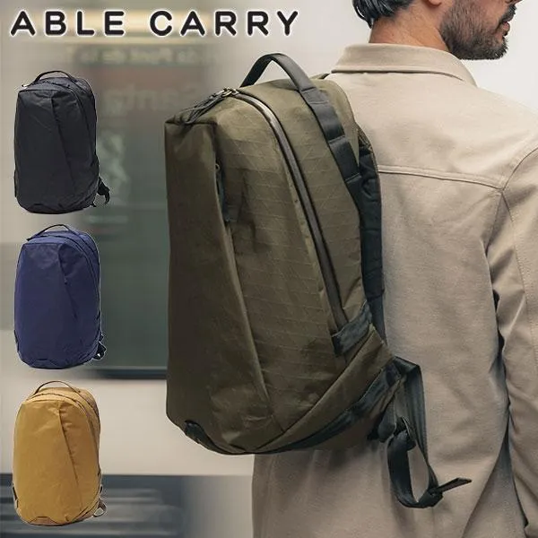最大42%★土日限定 日本正規品 ABLE CARRY リュック メンズ レディース エイブルキャリー デイリープラス X-Pac 大人 PC 通勤 21L A4 B4 防水 Daily Plus