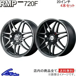 アウトランダー GF系 GG系 アルミホイール MID RMP 720F【20×8.5J 5-114 INSET45】マルカサービス 20インチ 5穴 114.3 +45 インセット45 OUTLANDER 車用ホイール 1本 4本セット 1台分 一台分 1枚 4枚【店頭受取対