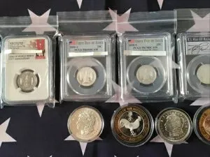 ??2020 W 25c サモア バット v75 NGC! PCGS 4 シルバー PR69-70 DCAM。 1オンス 1/2オンス ロット