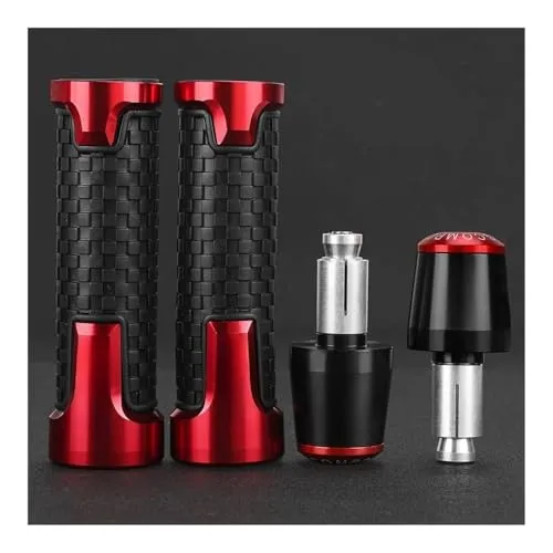 VFR750 用 VFR800 VFR800F VFR800X VFR 1200 X VFR1200X オートバイハンドルバーキャップエンドプラグハンドルバーグリップ バーエンド(Color1)