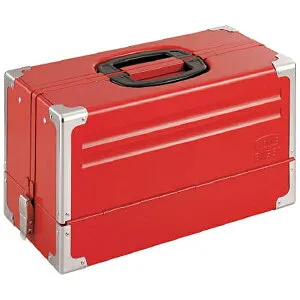 【エントリーで最大全額ポイント還元｜5/6まで】 TONE｜トネ ツールケース（メタル） V形3段式 433X220X240mm BX331