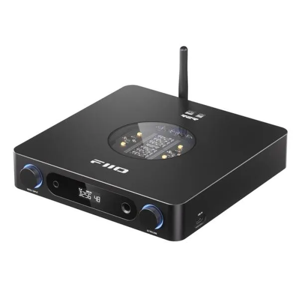 FIIO K13 R2R Black【FIO-K13R2R-B】ヘッドホンアンプ DACアンプ 据え置き DAC内蔵 バランス接続 Bluetooth LDAC ディスプレイ搭載 フィーオ