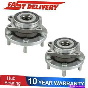 Wheel Hub Bearing 2PCS 2015-2017 Subaru WRX / WRXSTI 513358の2PCSフロントハブベアリングアセンブリ 2pcs Front Wheel Hub Bearing Assembly for 2015-2017 Subaru WRX / WRXSTI 513358【並行輸入品】