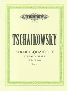 楽譜 チャイコフスキー/弦楽四重奏曲 第1番 ニ長調 Op.11(GYW00073725/3172A/四重奏/輸入楽譜(Y))