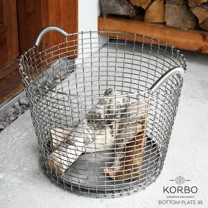 【店舗クーポン発行中】KORBO コルボ BOTTOM PLATE35 プレート35スウェーデン 北欧 カゴ プレート日本正規代理店品