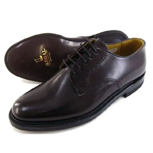 (B倉庫） REGAL リーガル 2504 メンズ ビジネスシューズ プレーントゥ 靴 【smtb-TK】ブラウン24.0cm