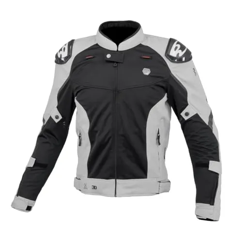 [KOMINE] バイク用ジャケット 07-168 メンズ Light Grey L JK-168