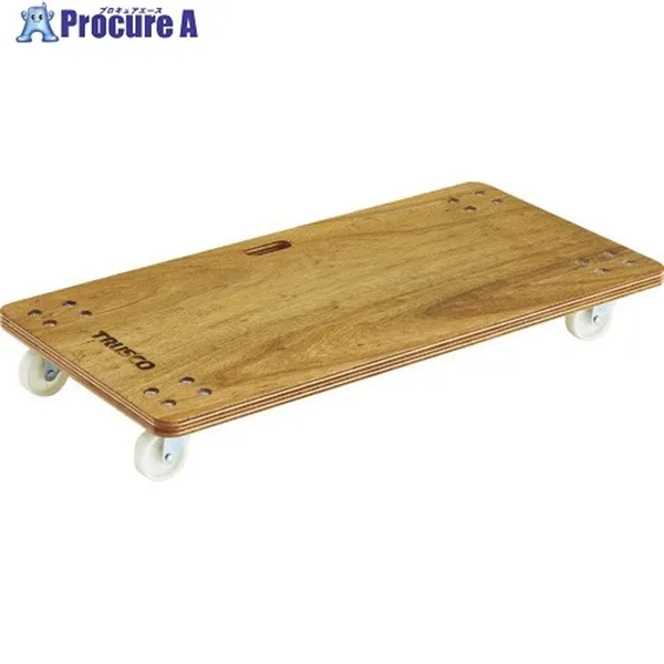 TRUSCO 合板平台車プティカルゴ 900X450 ナイロン車 PC-4590 (450X900 24T)Nｷｬｽﾀｰ 1台 トラスコ中山(株)