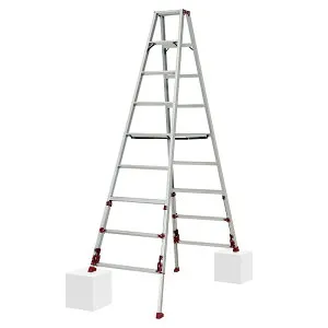 ピカ 脚立 四脚アジャスト式専用脚立 [上部操作タイプ] スタッピー SXJ-270A