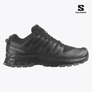 【最強配送】サロモン スニーカー トレイルランニングシューズ 幅広 メンズ SALOMON XA PRO 3D V9 WIDE M/L47273100 XAプロ 3D ワイド 軽量 トレランシューズ ハイキングシューズ 黒