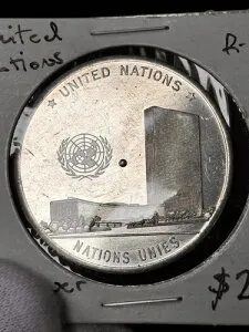 1948年 国連の誓約 HK-915 スピナー 幸運 平和 いわゆるドル