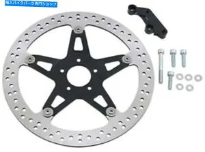 front brake rotor Arlen Ness Big Brake 14 フローティングローターキットの正面右側＃02-921ハーレーダビッドソン Arlen Ness Big Brake 14 Floating Rotor Kit Front Right #02-921 Harley Davidson【並行輸入品】