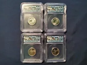 2005 P&D バイソン & オーシャン ジェファーソン ニッケル ICG SP69 サテン仕上げ 初日発行