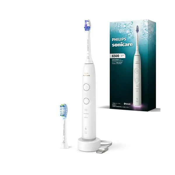 フィリップス ソニッケアー ６５００ 充電式電動歯ブラシ ホワイト ＨＸ７４１０／０９ １台（お取寄せ品）