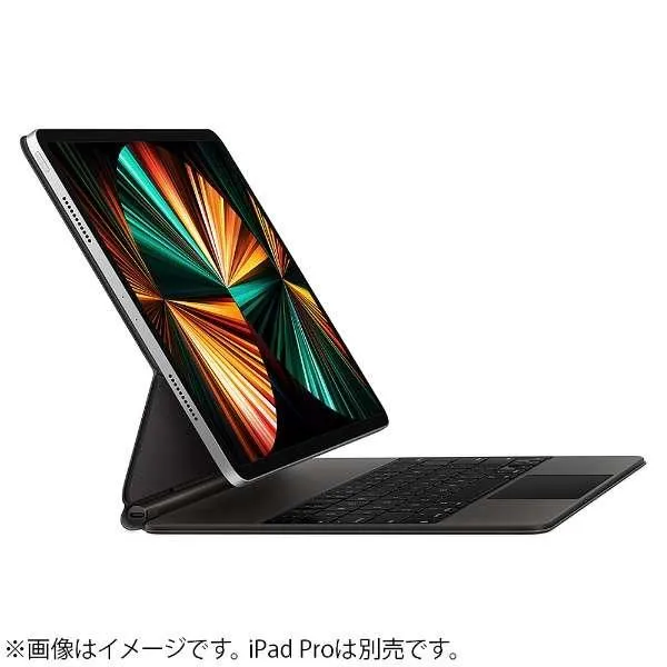 ★アップル / APPLE 12.9インチ iPad Pro(第5/4/3世代)用 Magic Keyboard 日本語(JIS) MJQK3J/A [ブラック]【タブレットケース・カバー】【送料無料】