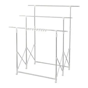 アイリスオーヤマ H-MS3S [ 伸縮万能室内物干し ] メーカー直送