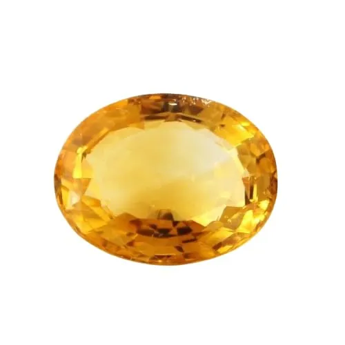 DENMOUS 19.25 Ratti Sunela Stone オリジナル認定天然シトリン成功宝石 男女兼用 (ラボテスト済み)-DN01B0D49TKB