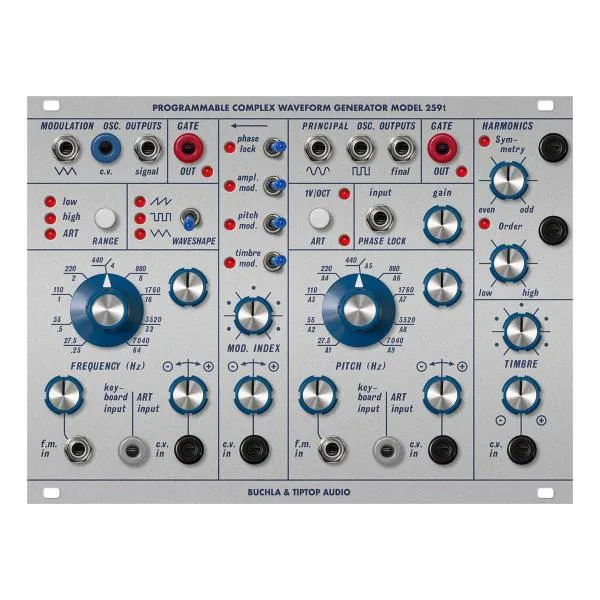 Tiptop Audio ティップトップオーディオ Buchla 259t Programmable Complex Waveform Generator コンプレックス・オシレーター・モジュール