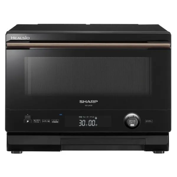 【代引不可】シャープ オーブンレンジ ヘルシオ AX-UA30-B [ブラック系]