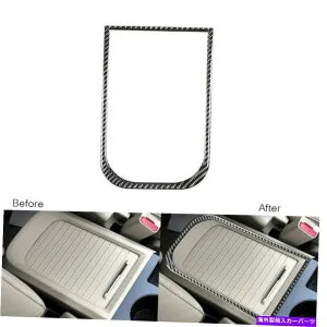 コンソールボックス ホンダCR-V CRV 2007-11用のカーボンファイバーセンターコンソールアームレストボックスパネルカバー Carbon Fiber Center Console Armrest Box Panel Cover For Honda CR-V CRV 2007-11【並行輸入