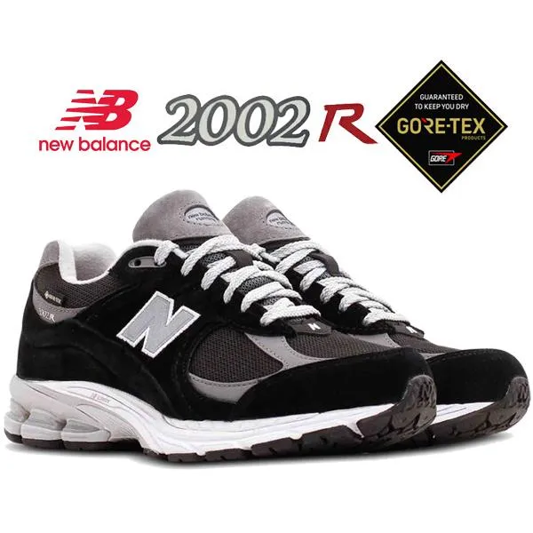 ニューバランス 2002RX NEW BALANCE M2002RXD GORE-TEX BLACK width D スニーカー ゴアテックス GTX ブラック グレー 防水