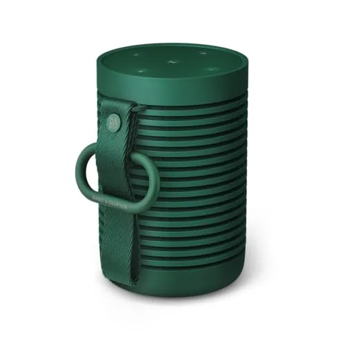 バング・アンド・オルフセン (Bang & Olufsen) ポータブルスピーカー Beosound Explore Green Bluetooth ワイヤレス IP67認定 防水・防塵 27時間再生