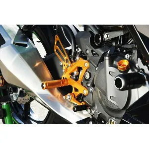 ベビーフェイス バックステップキット（ブラック） Ninja250/400 002-K034BK