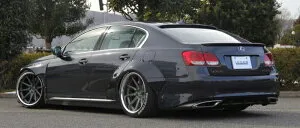 レクソンLEXUS GS350 S19＃型 ”LEXON exclusive feat. Rocket Bunny ＃3” over fender kits Rear