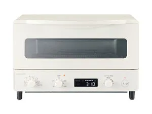 KOIZUMI 小泉成器 KOS-1237/W マイコン式4枚焼きオーブントースター
