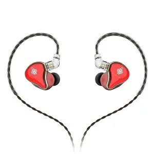 【4/25限定★抽選で最大100%ポイントバック！(要エントリー)】【お取り寄せ】HIDIZS ヒディス MS4 Red 【送料無料】 カナル型 イヤホン イヤフォン 【1年保証】