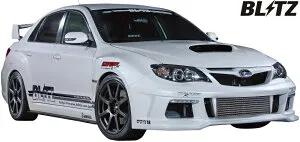 【M's】スバル インプレッサ WRX STI GR/GV (07/10- 09/02- 10/07-)BLITZ AERO SPEED フロントバンパースポイラー／／FRP ブリッツ エアロスピード R-Concept フロントスポイラー バンパー エアロ パーツ エアロ