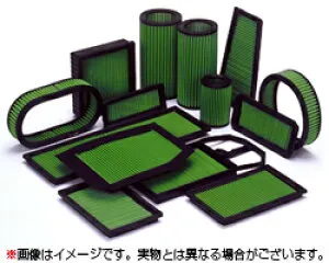 GREEN FILTER グリーンフィルター エアフィルター純正交換タイプ 適合車種／SUBARU スバル IMPREZA 2 WRX 2.5L i 16V TURBO 4WD