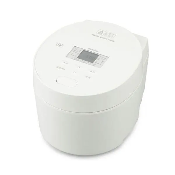 アイリスオーヤマ(Iris Ohyama) RC-ISA30-W ホワイト IHジャー炊飯器 3合